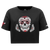 PLAYERA CROP NBA CHICAGO BULLS SUGAR SKULL PARA MUJER