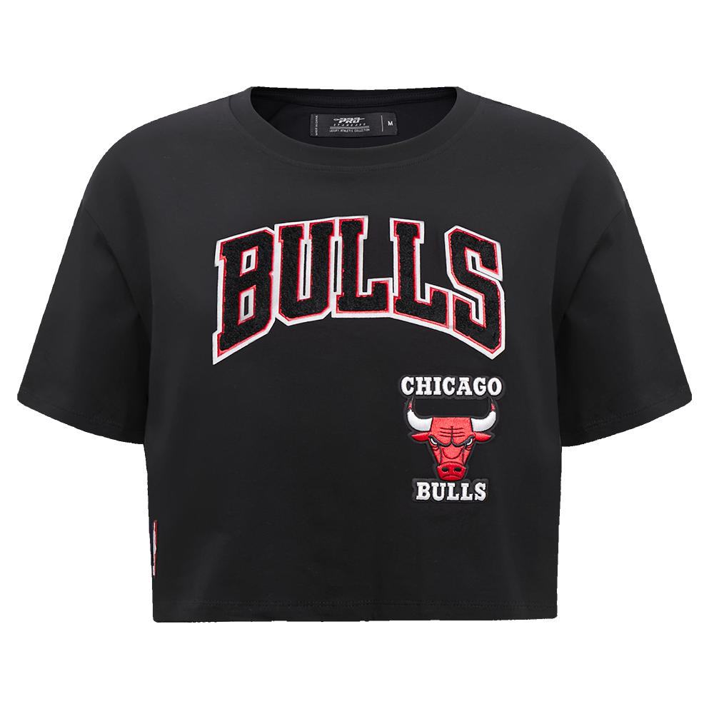 PLAYERA CROP NBA CHICAGO BULLS RETRO CLASSICS PARA MUJER