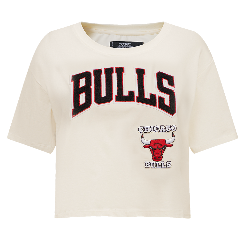 PLAYERA CROP NBA CHICAGO BULLS RETRO CLASSICS PARA MUJER