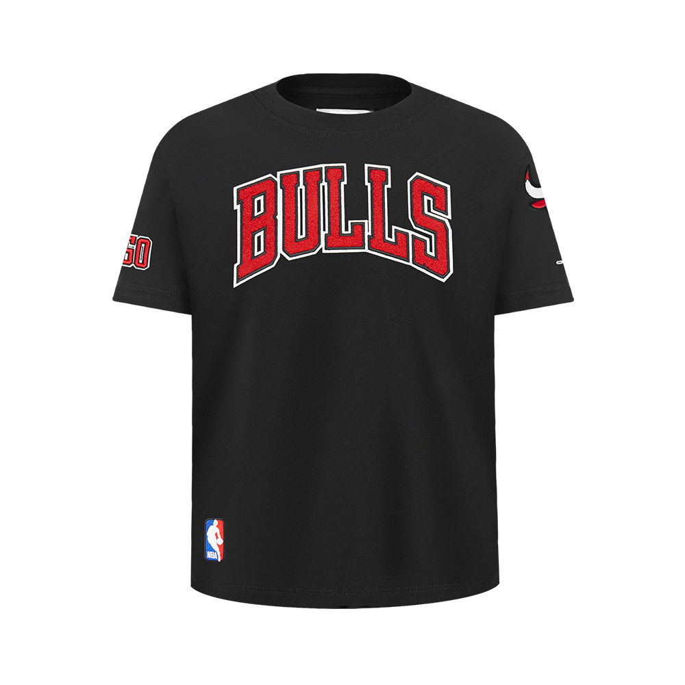 PLAYERA NBA CHICAGO BULLS CLASSIC CHENILLE PARA NIÑO JUNIOR