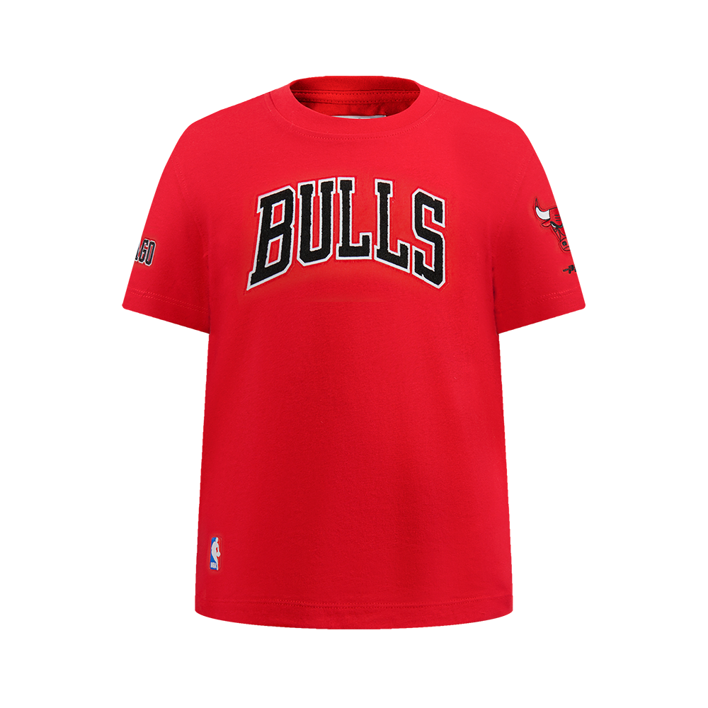PLAYERA NBA CHICAGO BULLS CLASSIC CHENILLE PARA NIÑO JUNIOR