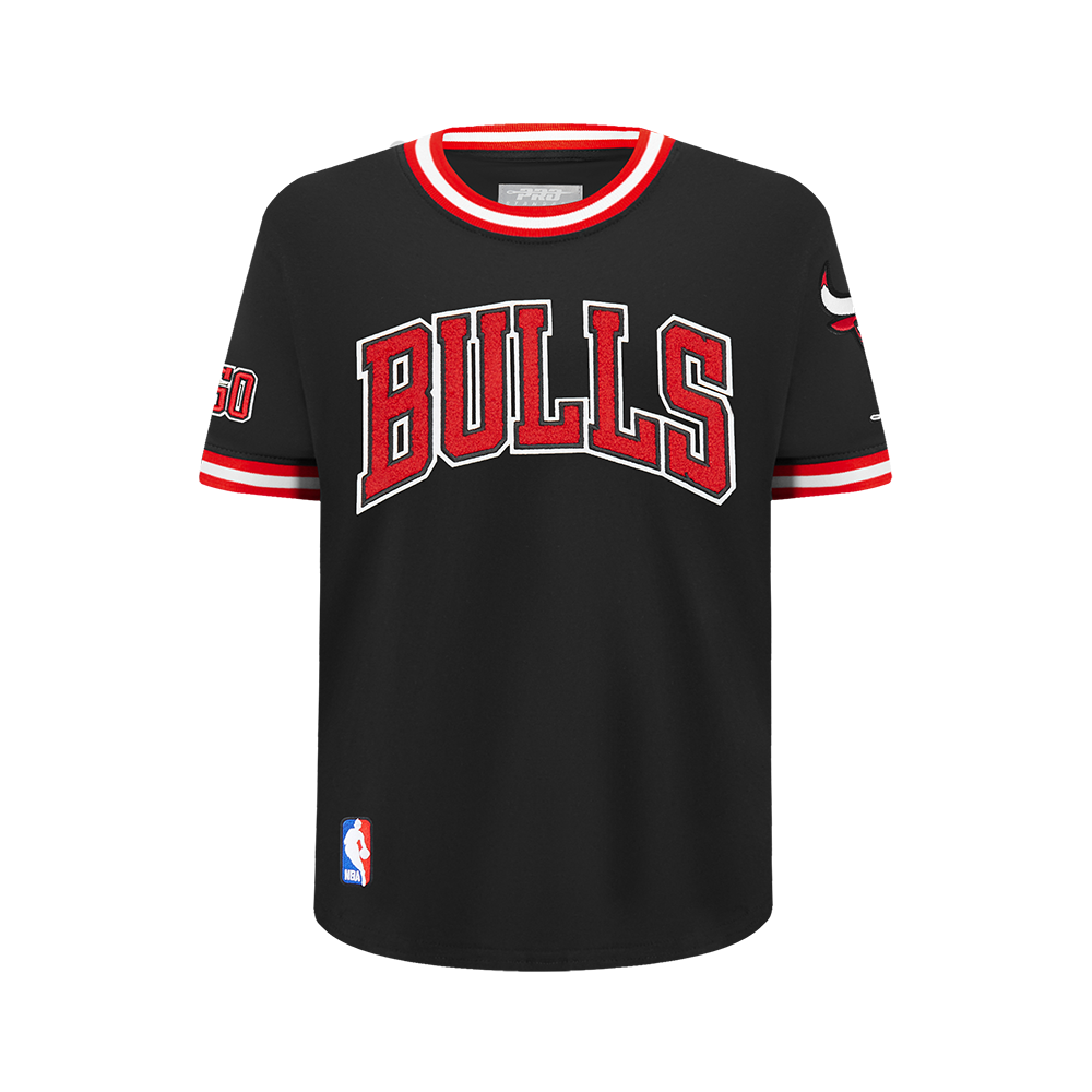 PLAYERA NBA CHICAGO BULLS CLASSIC CHENILLE PARA NIÑO JUNIOR