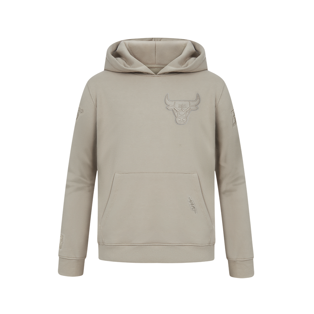 SUDADERA CON GORRO NBA CHICAGO BULLS NEUTRAL PARA NIÑO JUNIOR
