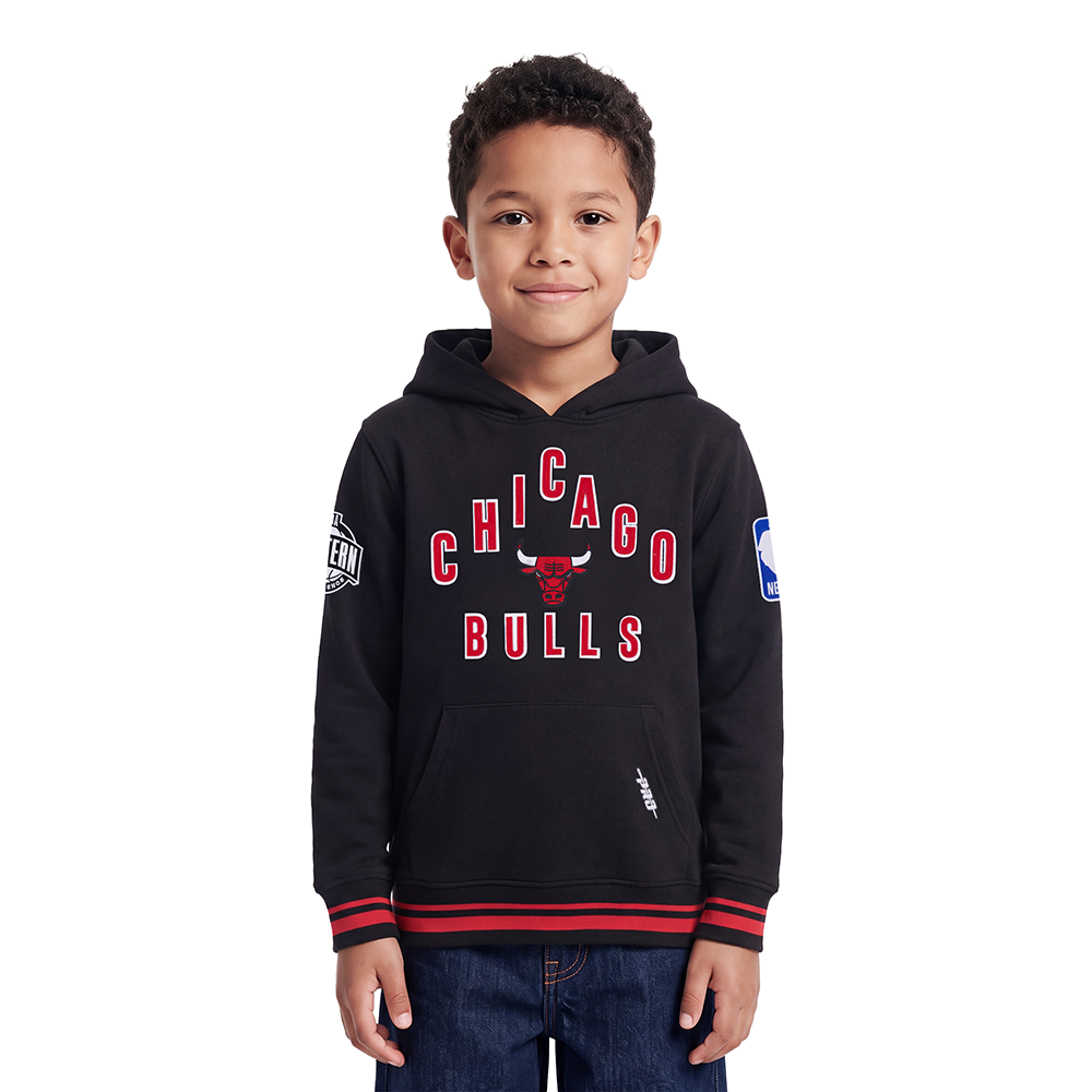SUDADERA CON GORRO NBA CHICAGO BULLS ON TOP PARA NIÑO JUNIOR