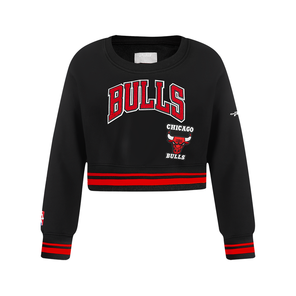 SUDADERA DE CUELLO REDONDO NBA CHICAGO BULLS RETRO CLASSICS PARA NIÑA JUNIOR