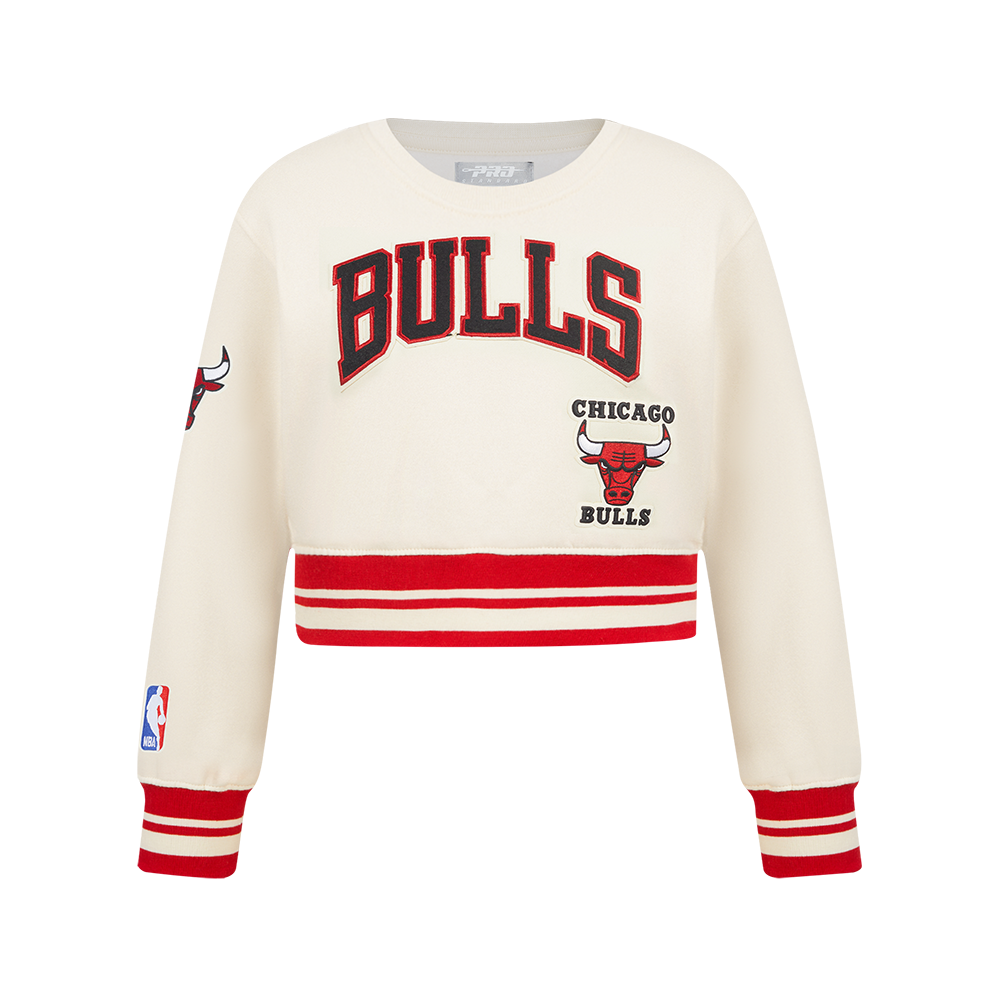 SUDADERA DE CUELLO REDONDO NBA CHICAGO BULLS RETRO CLASSICS PARA NIÑA JUNIOR