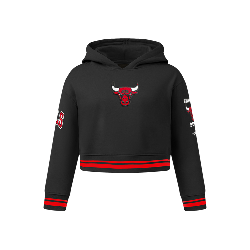 SUDADERA CON GORRO NBA CHICAGO BULLS RETRO CLASSICS PARA NIÑA JUNIOR