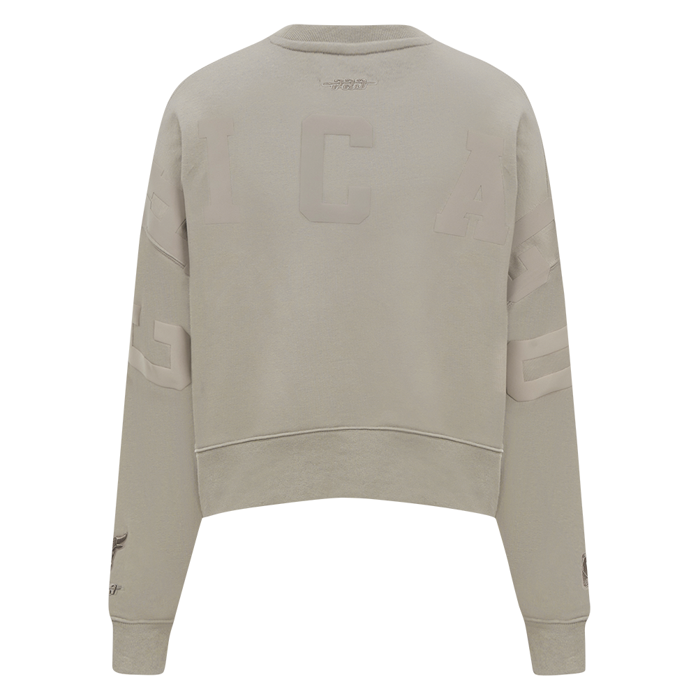 SUDADERA DE CUELLO REDONDO NBA CHICAGO BULLS WINGSPAN PARA MUJER