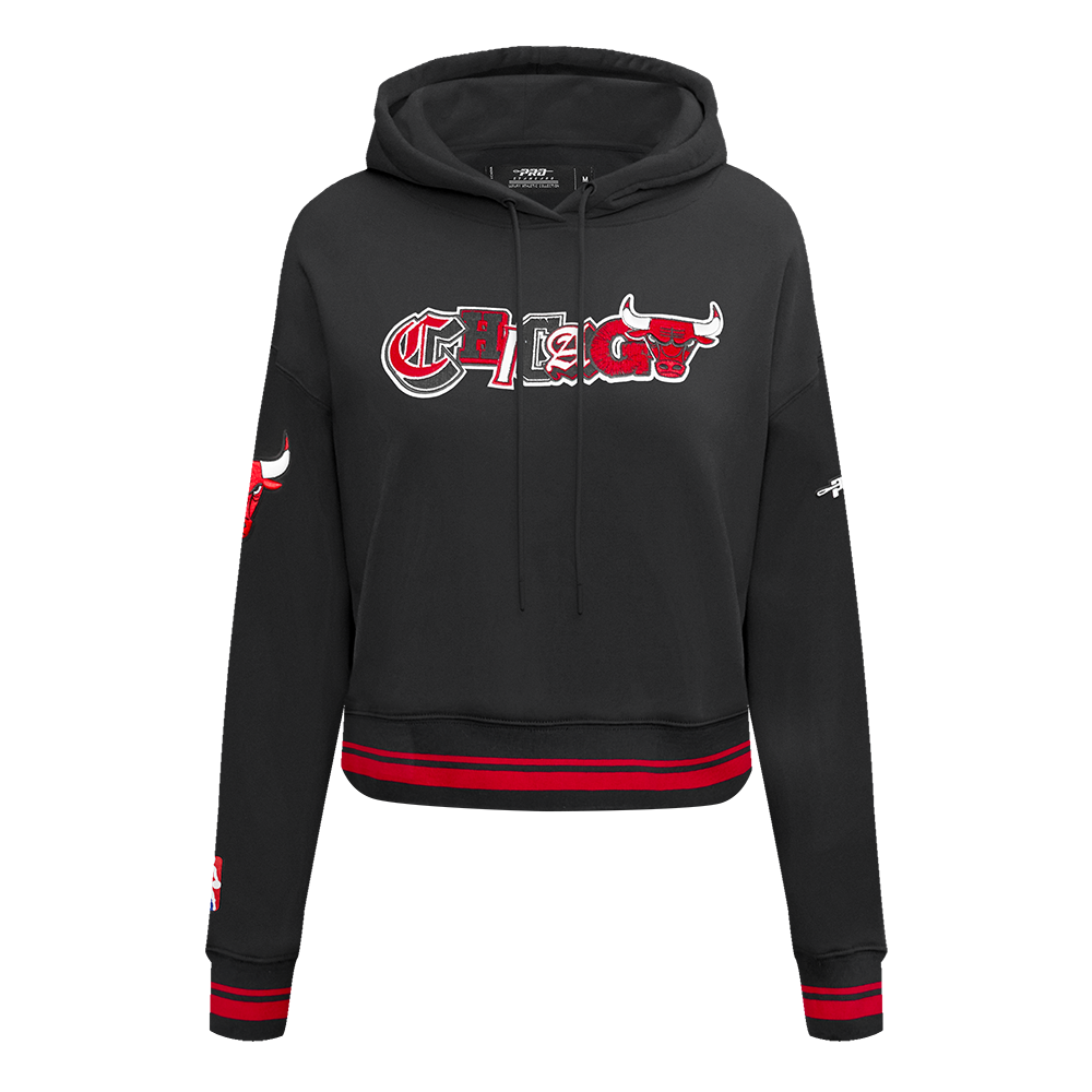 SUDADERA CON GORRO NBA CHICAGO BULLS CITY RANSOM PARA MUJER