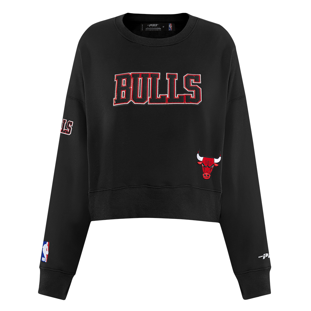 SUDADERA DE CUELLO REDONDO NBA CHICAGO BULLS GAME DAY CLASSICS PARA MUJER
