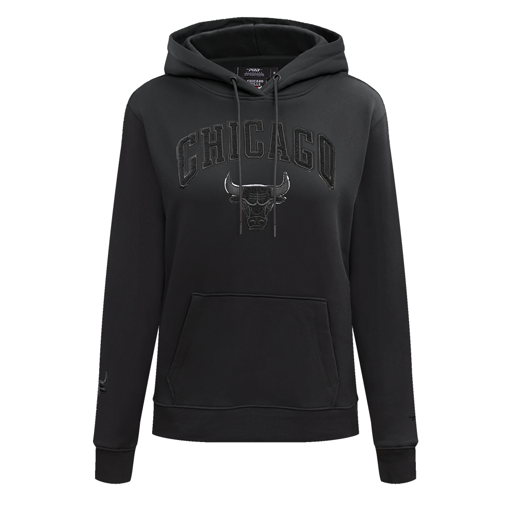 SUDADERA CON GORRO NBA CHICAGO BULLS CLASSIC 3BK PARA MUJER