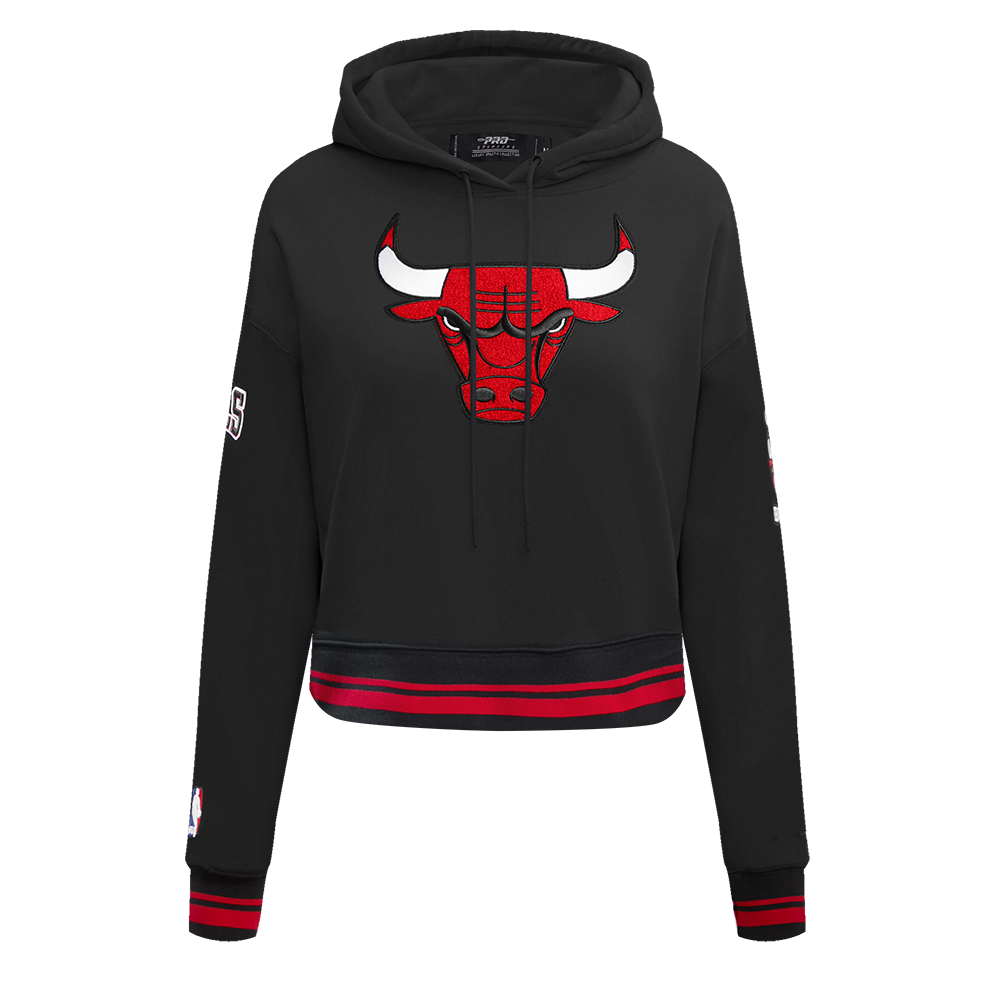 SUDADERA CON GORRO NBA CHICAGO BULLS RETRO CLASSICS PARA MUJER