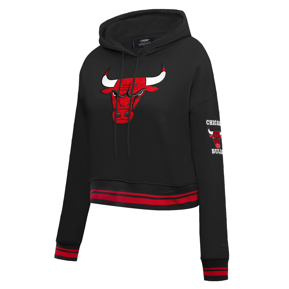 SUDADERA CON GORRO NBA CHICAGO BULLS RETRO CLASSICS PARA MUJER