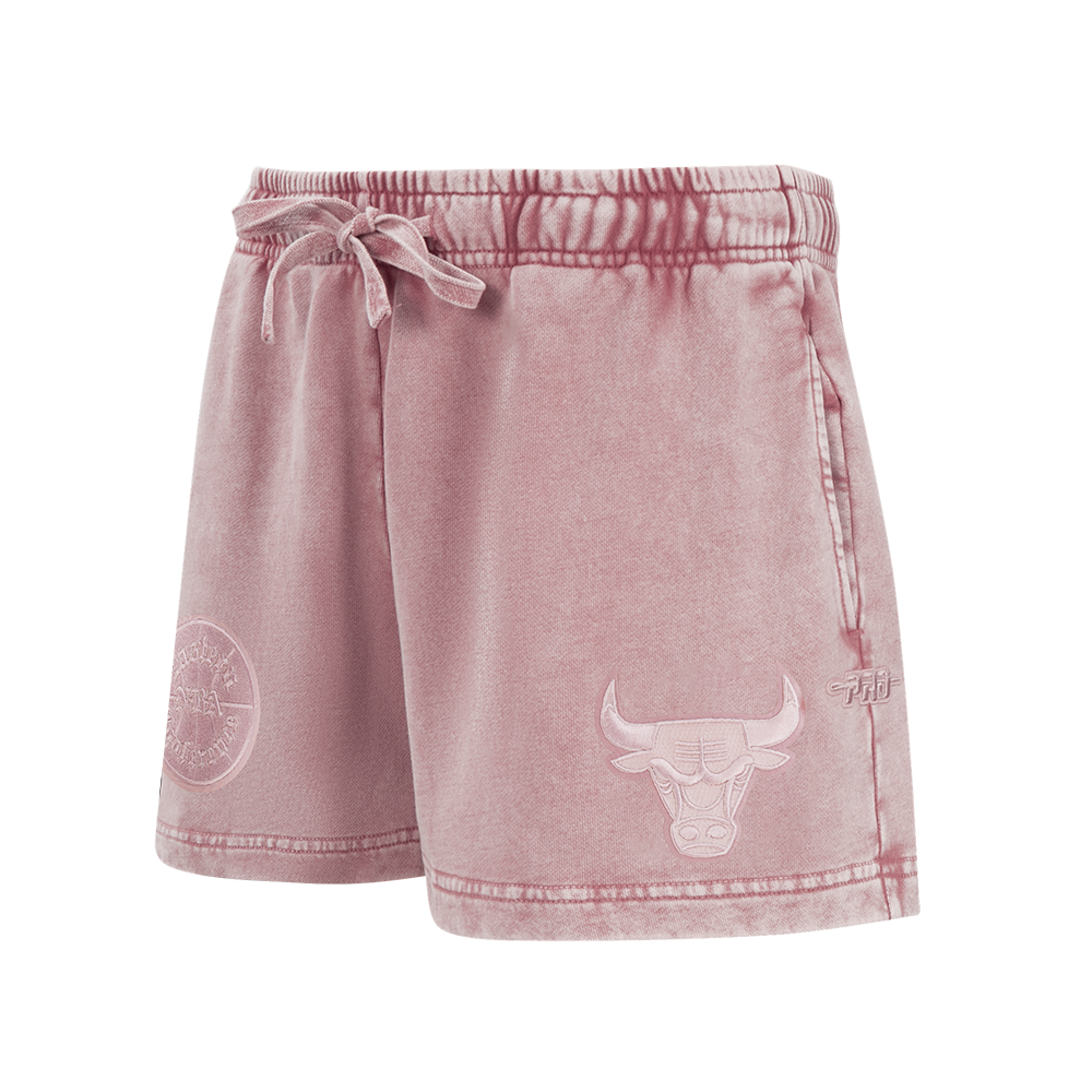 SHORTS DE ALGODÓN NBA CHICAGO BULLS WASHED CLASSIC PARA MUJER