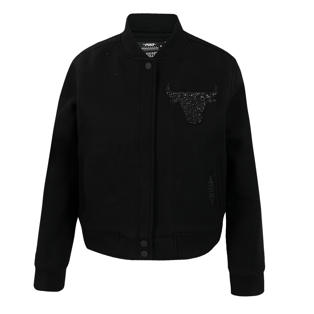 CHAMARRA UNIVERSITARIA NBA CHICAGO BULLS WASHED CRYSTALLINE PARA MUJER