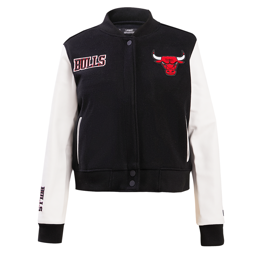 CHAMARRA UNIVERSITARIA NBA CHICAGO BULLS CLASSIC ESSENTIALS PARA MUJER