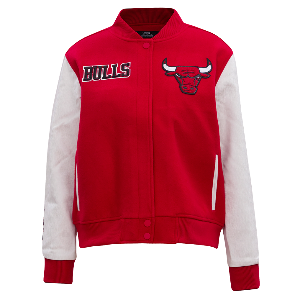 CHAMARRA UNIVERSITARIA NBA CHICAGO BULLS CLASSIC ESSENTIALS PARA MUJER