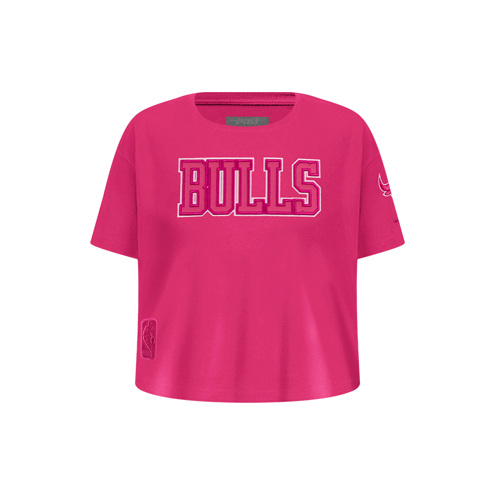 PLAYERA NBA CHICAGO BULLS CLASSIC TRIPLE PINK PARA NIÑA