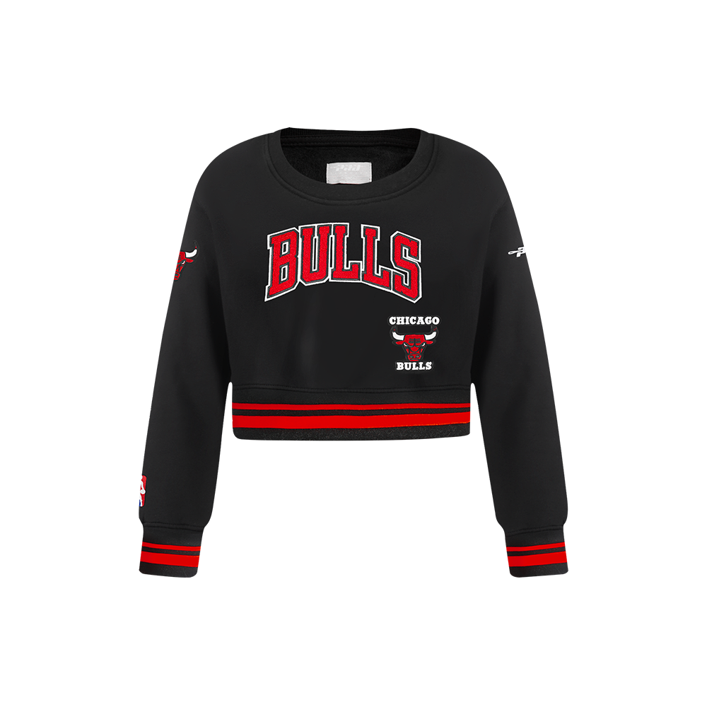 SUDADERA DE CUELLO REDONDO NBA CHICAGO BULLS RETRO CLASSICS PARA NIÑA