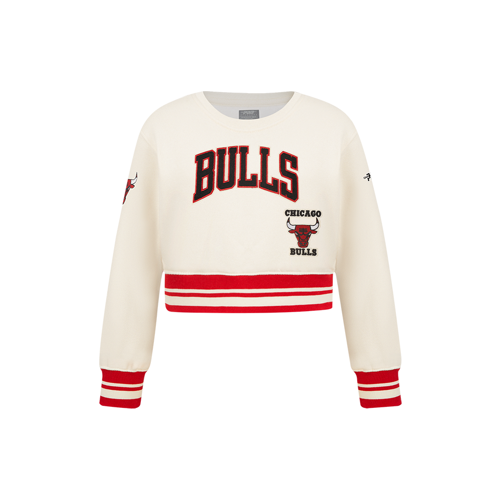 SUDADERA DE CUELLO REDONDO NBA CHICAGO BULLS RETRO CLASSICS PARA NIÑA