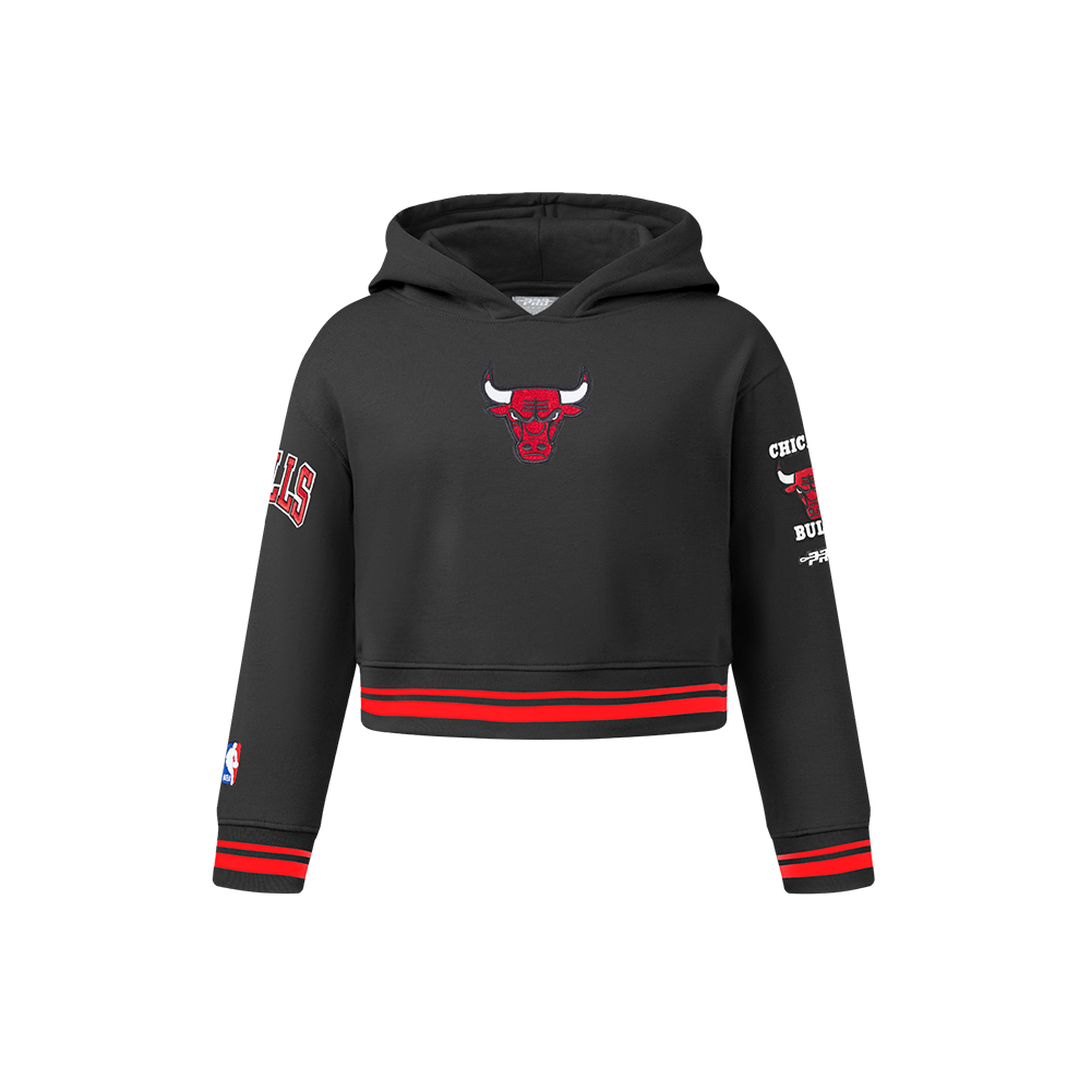 SUDADERA CON GORRO NBA CHICAGO BULLS RETRO CLASSICS PARA NIÑA
