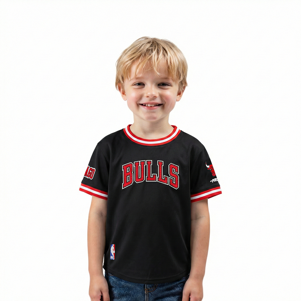 PLAYERA NBA CHICAGO BULLS CLASSIC CHENILLE PARA BEBÉ NIÑO