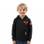 SUDADERA CON GORRO NBA CHICAGO BULLS CLASSIC CHENILLE PARA BEBÉ NIÑO