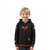 SUDADERA CON GORRO NBA CHICAGO BULLS RETRO CLASSICS PARA BEBÉ NIÑO