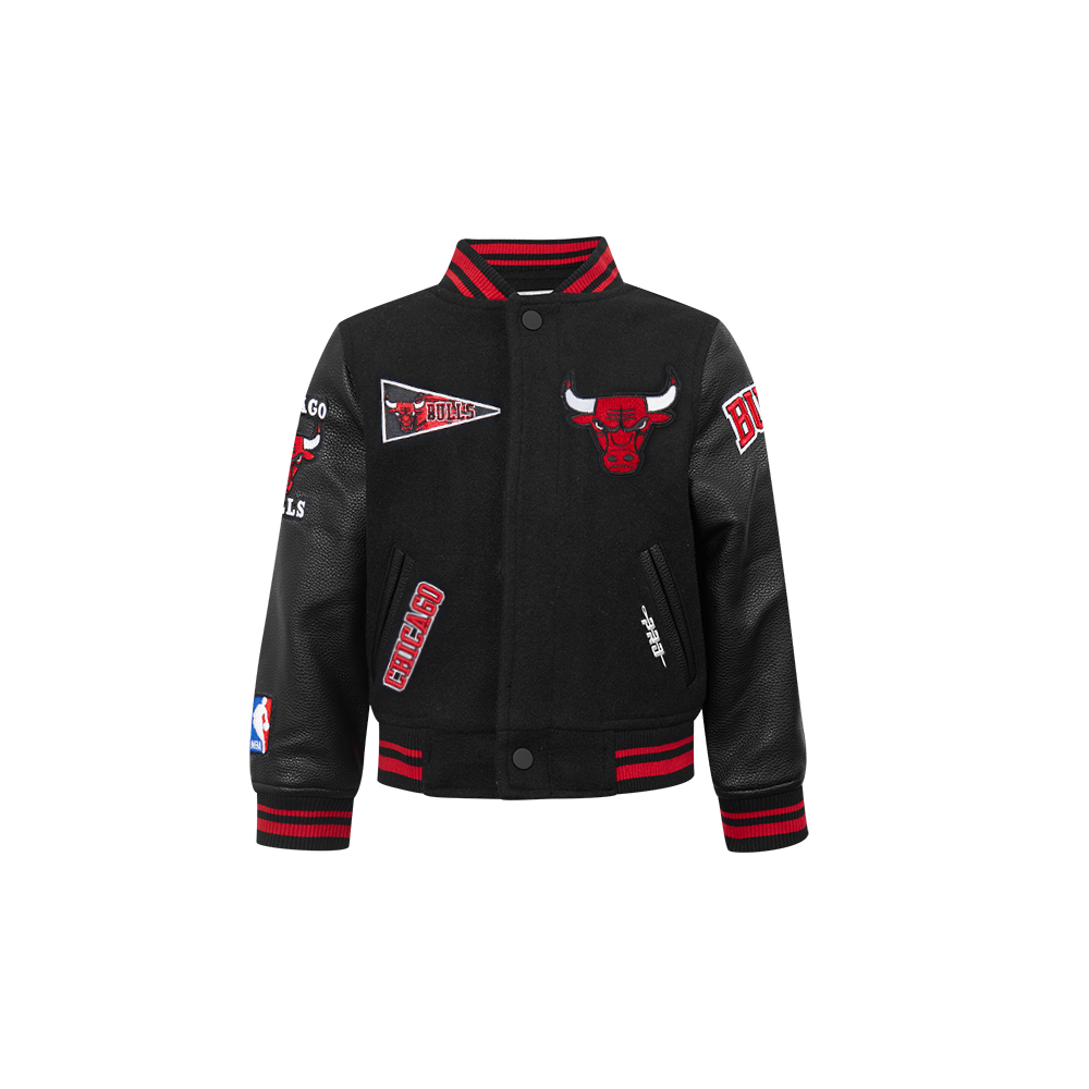 CHAMARRA UNIVERSITARIA NBA CHICAGO BULLS RETRO CLASSICS PARA BEBÉ NIÑO