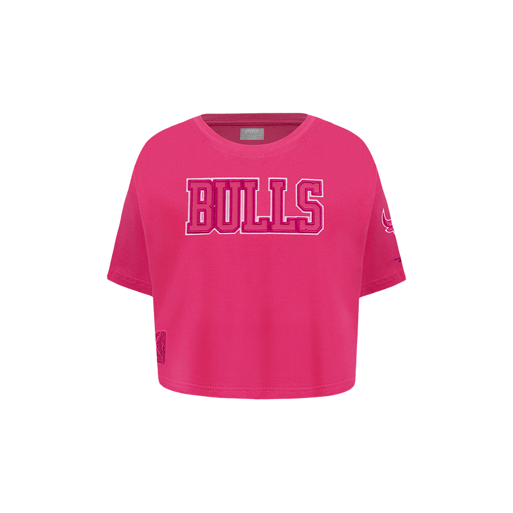 PLAYERA NBA CHICAGO BULLS CLASSIC TRIPLE PINK PARA BEBÉ NIÑA