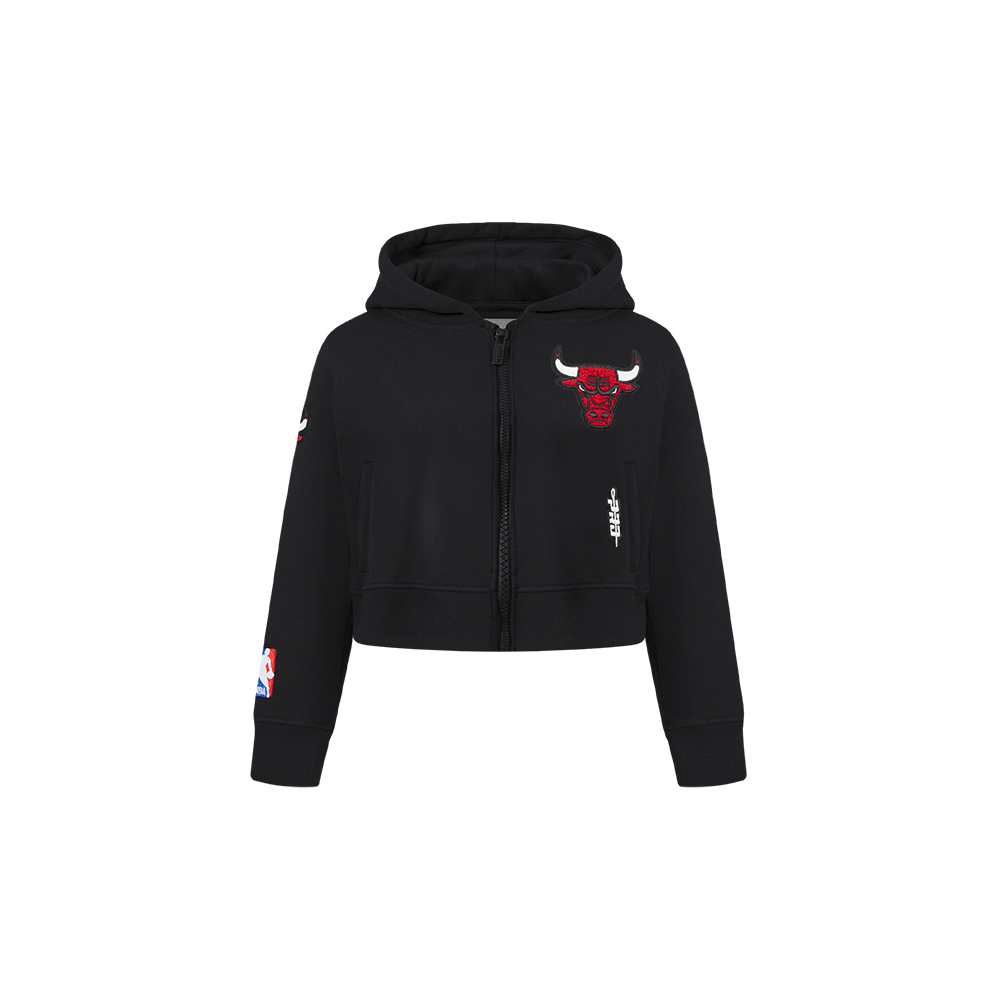 SUDADERA CON CIERRE NBA CHICAGO BULLS CLASSIC ESSENTIALS PARA BEBÉ NIÑA
