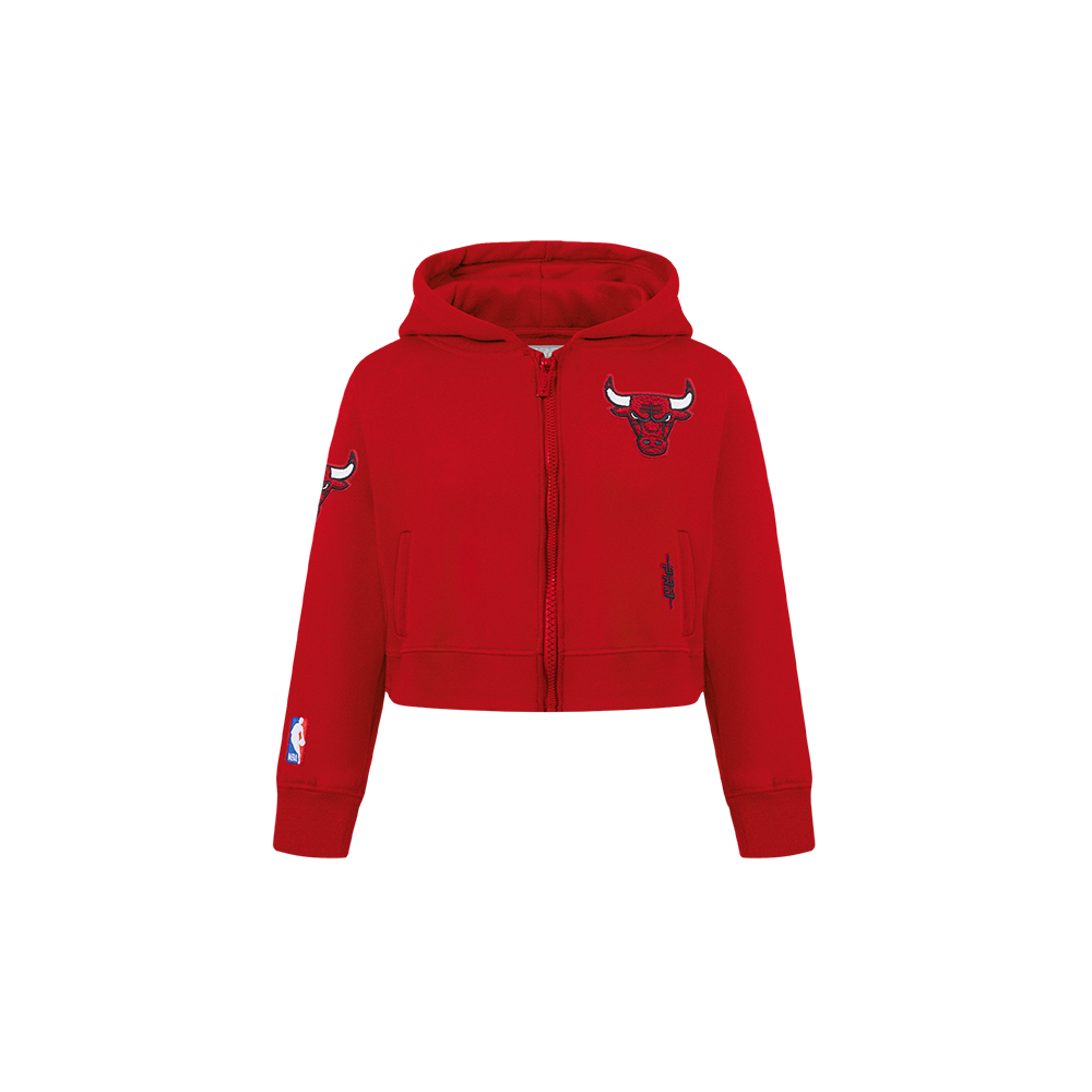SUDADERA CON CIERRE NBA CHICAGO BULLS CLASSIC ESSENTIALS PARA BEBÉ NIÑA