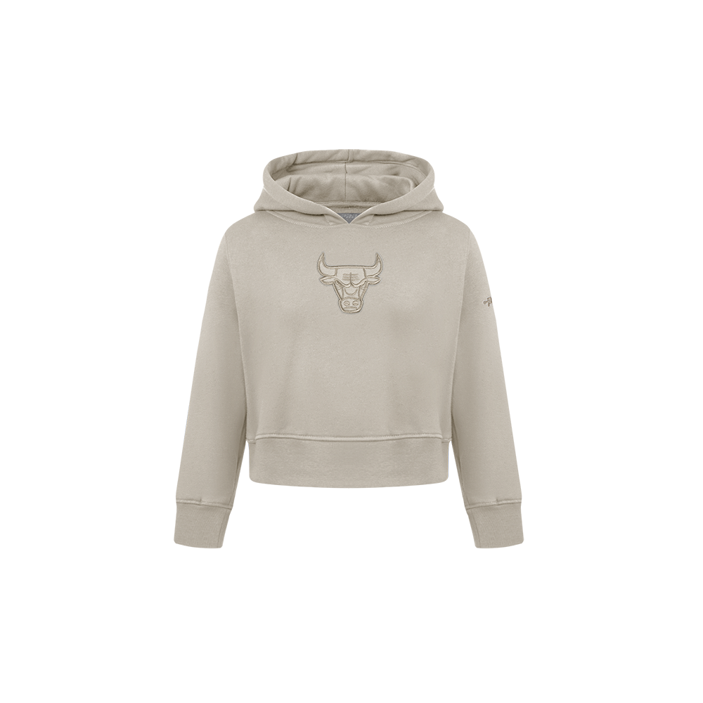 SUDADERA CON GORRO NBA CHICAGO BULLS NEUTRAL PARA BEBÉ NIÑA