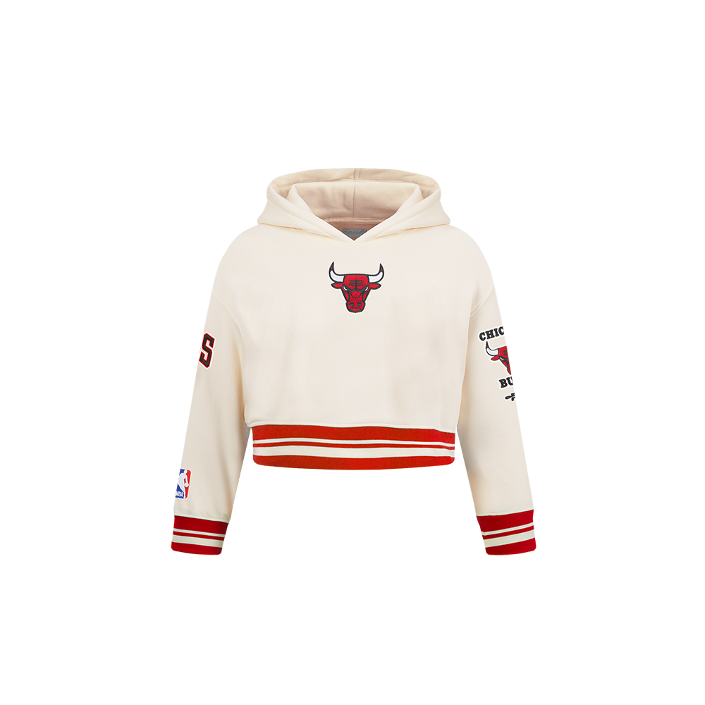 SUDADERA CON GORRO NBA CHICAGO BULLS RETRO CLASSICS PARA BEBÉ NIÑA