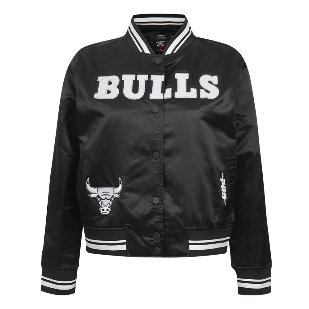 CHAMARRA DE SATÍN NBA CHICAGO BULLS PEARLS PARA MUJER