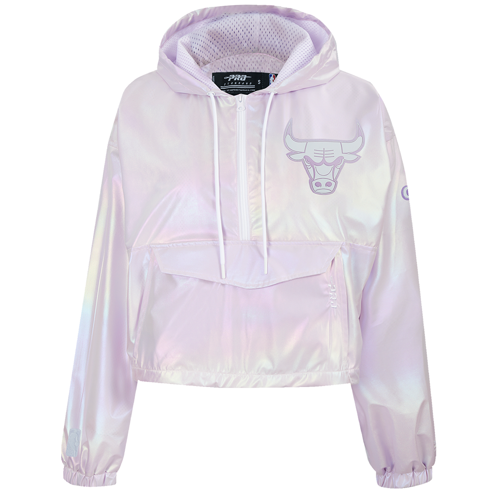 CHAMARRA ROMPEVIENTOS NBA CHICAGO BULLS HOLOGRAM PARA MUJER