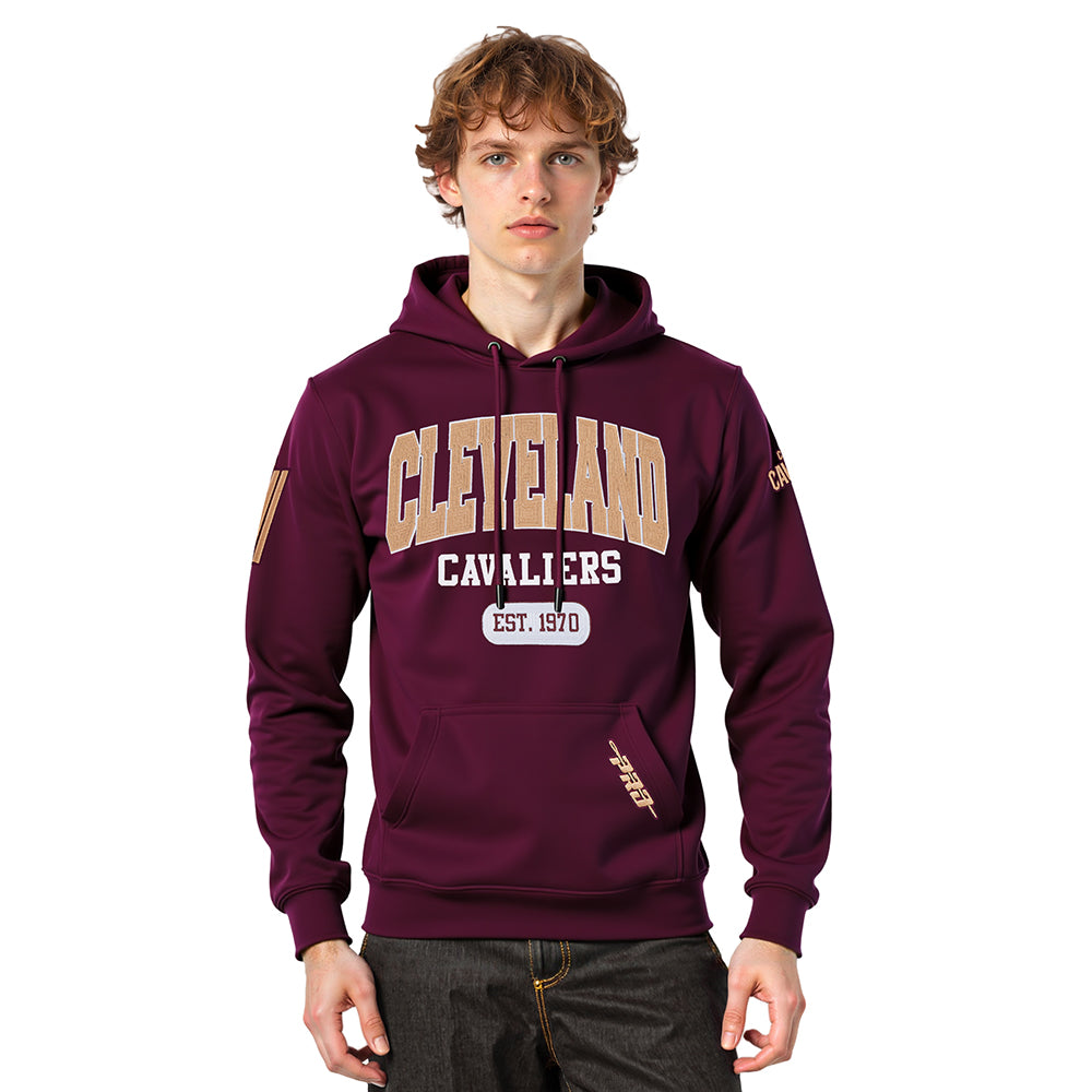 SUDADERA CON GORRO NBA CLEVELAND CAVALIERS CITY ARCH