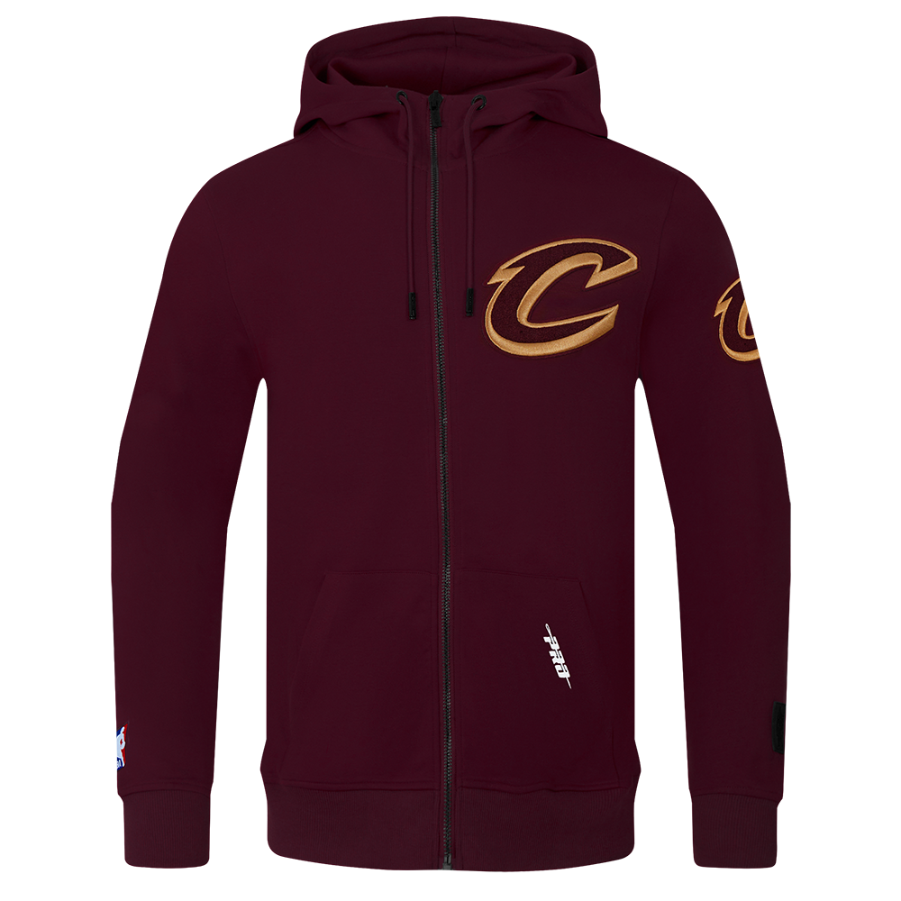 SUDADERA CON CIERRE NBA CLEVELAND CAVALIERS CLASSIC CHENILLE