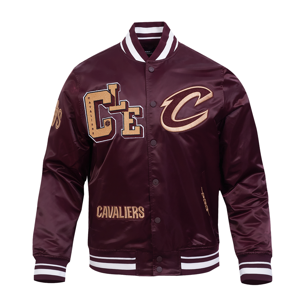 CHAMARRA DE SATIN NBA CLEVELAND CAVALIERS BEST OF