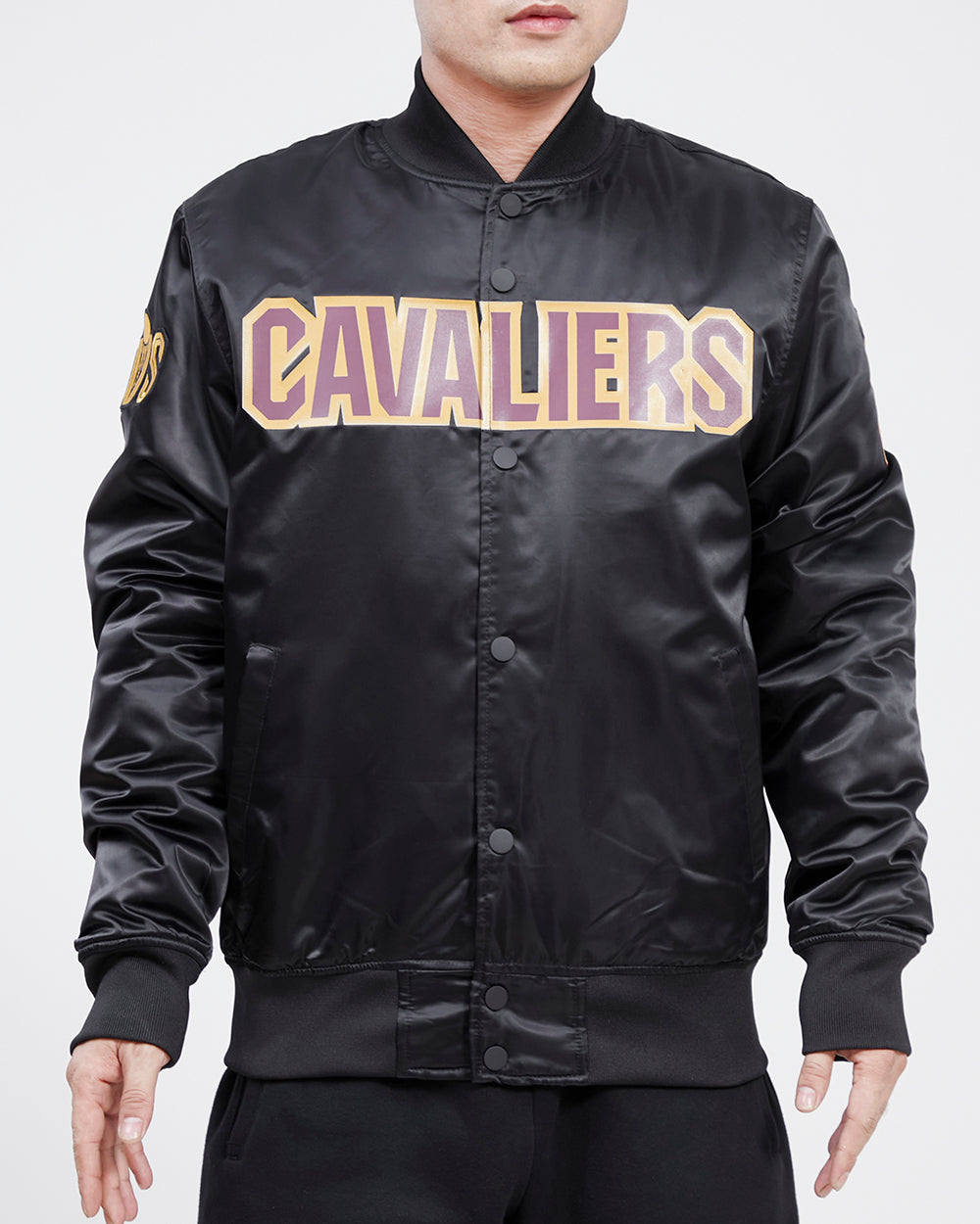 CHAMARRA DE SATÍN NBA CLEVELAND CAVALIERS CLASSIC SATIN
