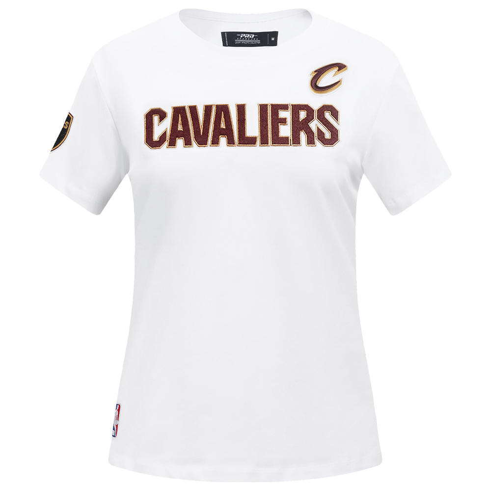 PLAYERA NBA CLEVELAND CAVALIERS CLASSIC CHENILLE PARA MUJER