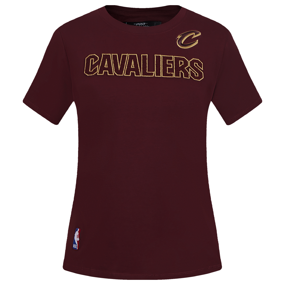 PLAYERA NBA CLEVELAND CAVALIERS CLASSIC CHENILLE PARA MUJER