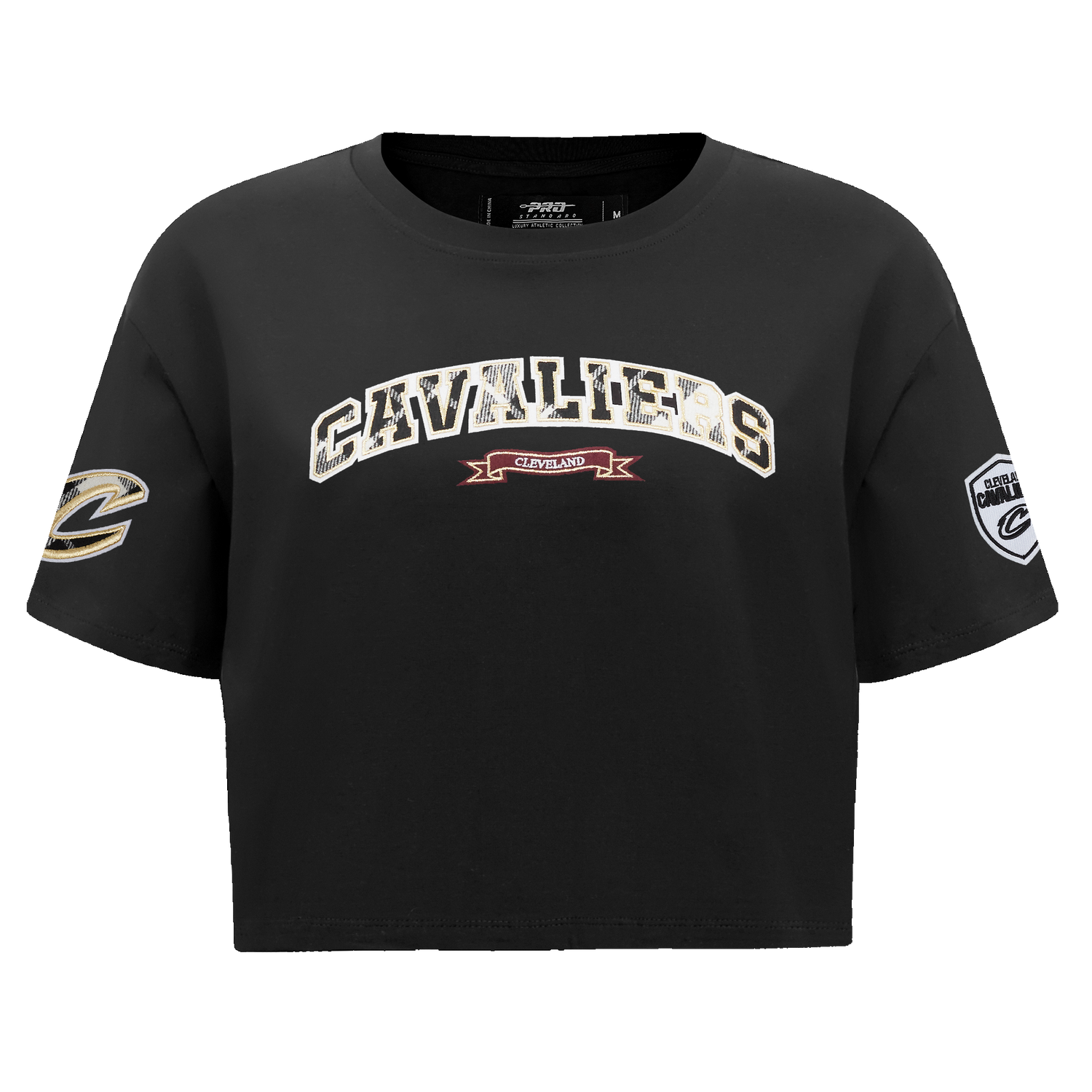 PLAYERA CROP NBA CLEVELAND CAVALIERS PRO PREP PARA MUJER