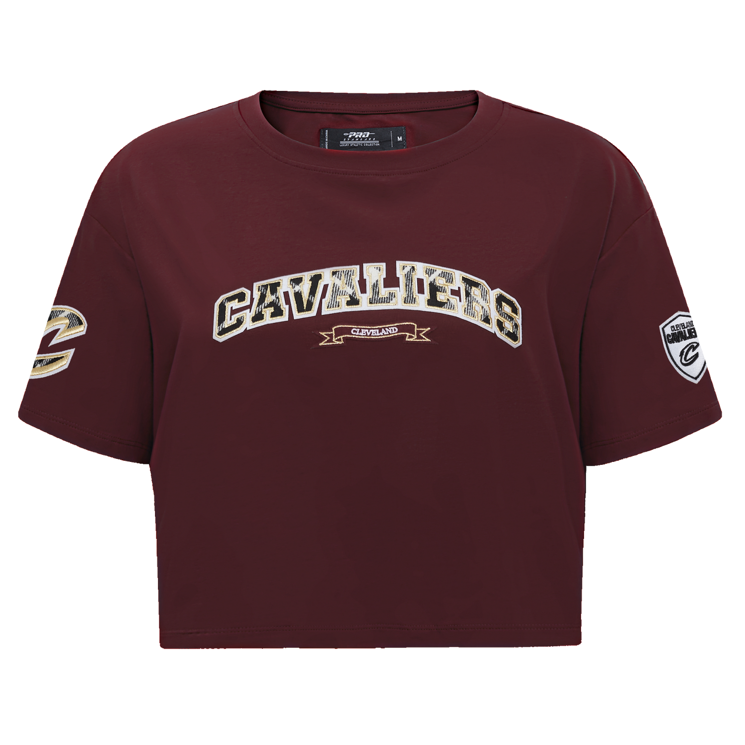 PLAYERA CROP NBA CLEVELAND CAVALIERS PRO PREP PARA MUJER