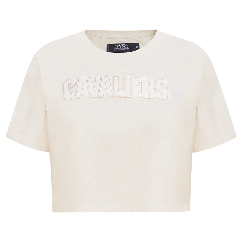 PLAYERA CROP NBA CLEVELAND CAVALIERS NEUTRAL PARA MUJER