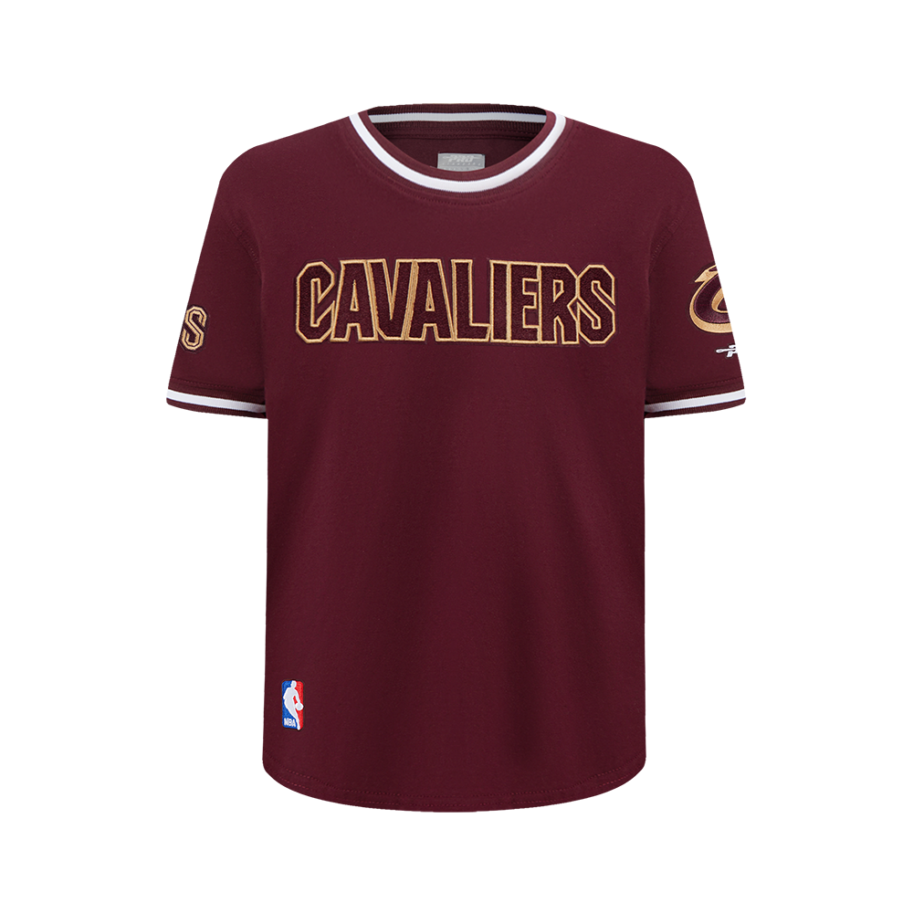 PLAYERA NBA CLEVELAND CAVALIERS CLASSIC CHENILLE PARA NIÑO JUNIOR