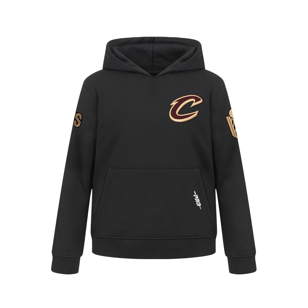 SUDADERA CON GORRO NBA CLEVELAND CAVALIERS CLASSIC CHENILLE PARA NIÑO JUNIOR