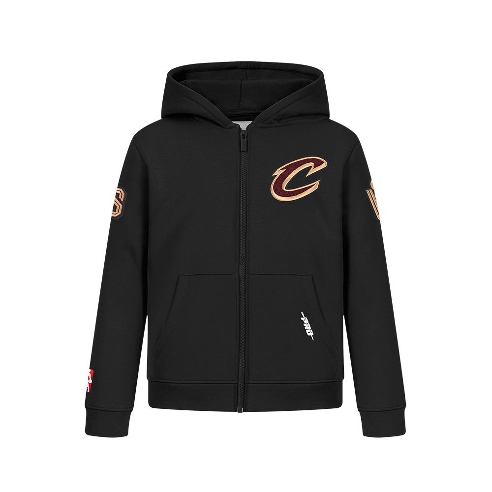 SUDADERA CON CIERRE NBA CLEVELAND CAVALIERS CLASSIC CHENILLE PARA NIÑO JUNIOR