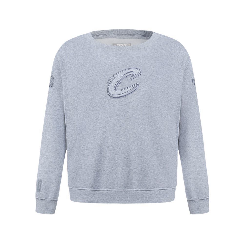 SUDADERA DE CUELLO REDONDO NBA CLEVELAND CAVALIERS NEUTRAL PARA NIÑO JUNIOR