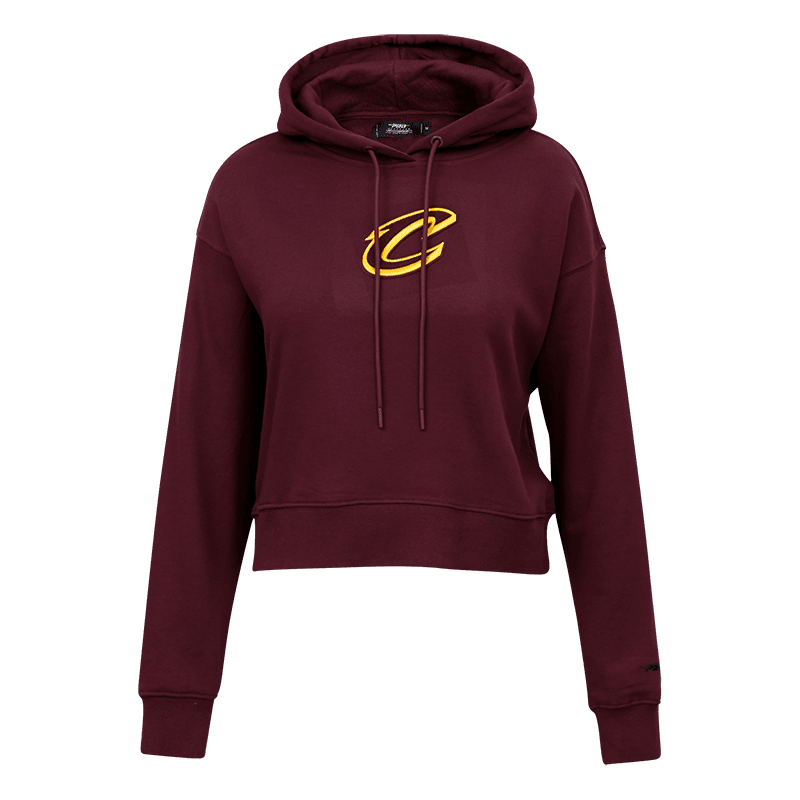 SUDADERA CON GORRO NBA CLEVELAND CAVALIERS CLASSIC ESSENTIALS PARA MUJER